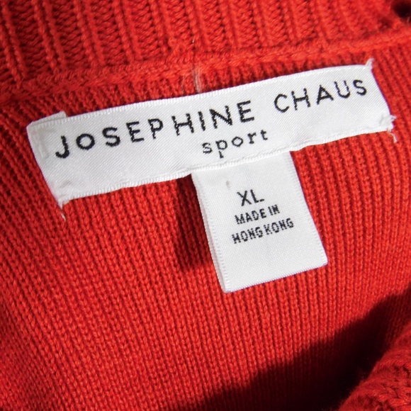 NWT Josephine Chaus Sport Cowl Neck sweater sz XL - Picture 7 of 7